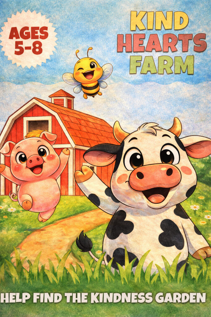 children’s book series about kindness and farm stories for kids ages 5–9