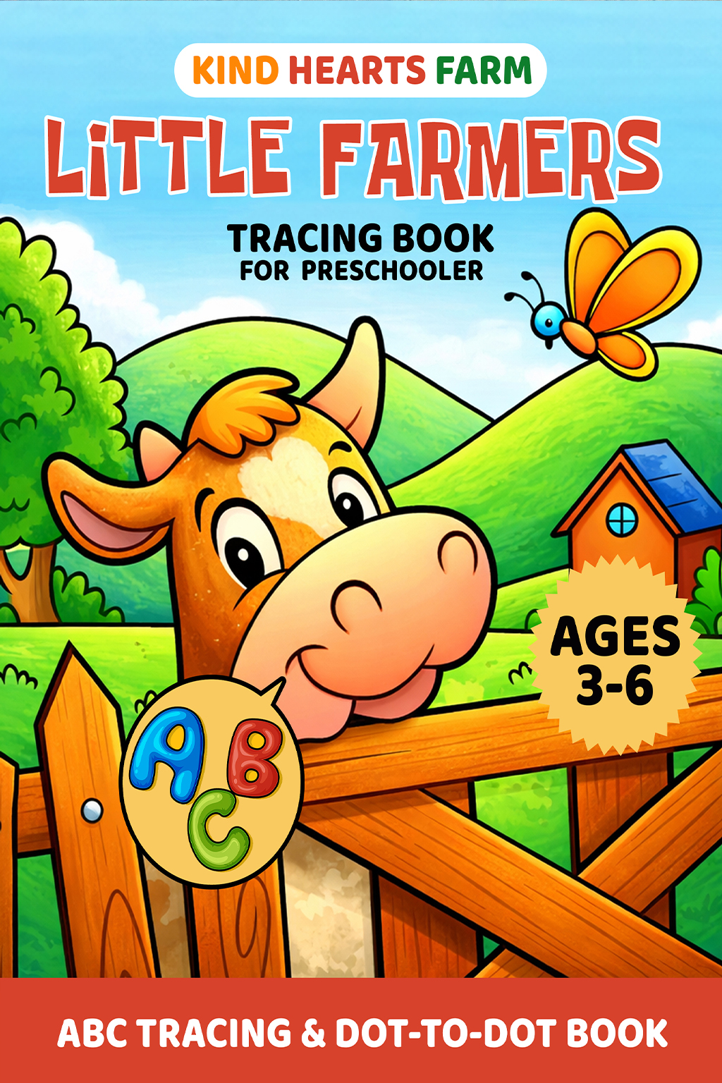 Little Farmers Tracing Book